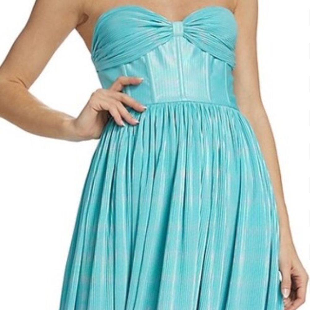 Bronx and Banco Florence Strapless Light Blue Gown XL(US10)